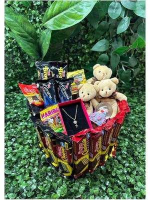 Özbience Sevgiliye Özel Çikolata Kutusu, Kar Küreli Hediye, Bol Çikolatalı Kutlama