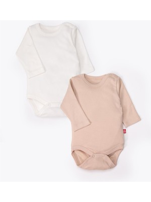 Bebetto Uzun Kollu Body 2li (Always 40/1 Interlok) Bej