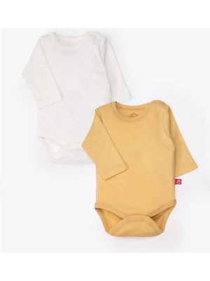 Bebetto Uzun Kollu Body 2li (Always 40/1 Interlok) Hardal