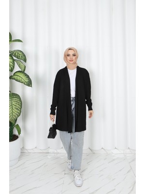 Nisum Moda Dalga Desenli Triko Hırka