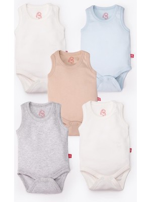 Bebetto Atlet Body 5li (Always 40/1 Interlok) Mavi