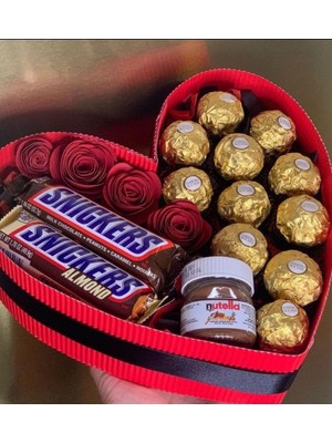 Özbience Kalpli Çikolata Kutusu, Sevgililer Günü Için Özel Hediye