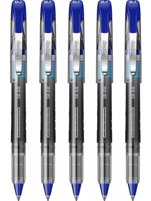 Artlantis Mavi Pilot Kalem Sr-68 Roller Pen 5 Adet Scrikss Pilot Kalem 0.7 mm Roller Uçlu Pilot Kalem Ince Uçlu Likit Mürekkepli