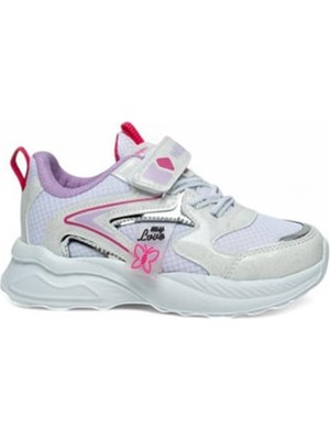 Ulusoy Waykers Patik 517 Çocuk Günlük Ayakkabı WK05A517 Anorak Beyaz Lila