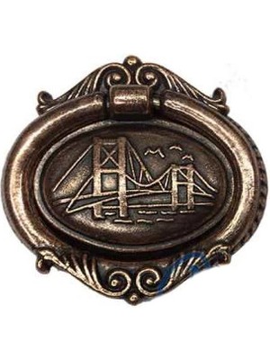 Skygo Dekoratif Zamak Sarkaç - Büyük, Kulp, Eskitme, 100  Adet