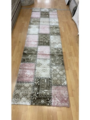 Tuna Halı Festival Didim   80X300 Ölçülerinde Yolluk Halı   9272A    Pembe