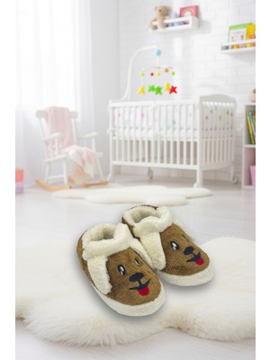 Livona Store Içi Polarlı Ultra Yumuşak Hayvan Desenli Çocuk Bebek Pandufu – Sıcacık, Kaymaz, Aşırı Şirin!