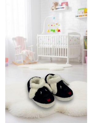 Livona Store Içi Polarlı Ultra Yumuşak Hayvan Desenli Çocuk Bebek Pandufu – Sıcacık, Kaymaz, Aşırı Şirin!