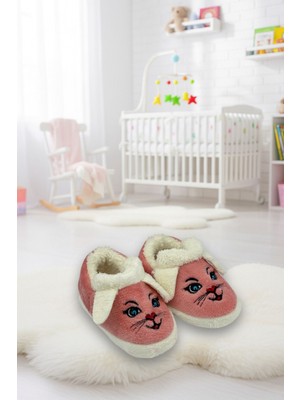 Livona Store Içi Polarlı Ultra Yumuşak Hayvan Desenli Çocuk Bebek Pandufu – Sıcacık, Kaymaz, Aşırı Şirin!