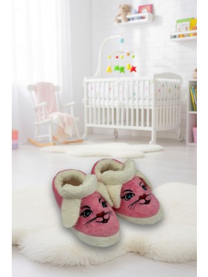 Livona Store Içi Polarlı Ultra Yumuşak Hayvan Desenli Çocuk Bebek Pandufu – Sıcacık, Kaymaz, Aşırı Şirin!