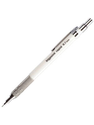 Bigpoint Rapid Versatil Kalem, 0.7 Mm, Metal Uçlu, Beyaz