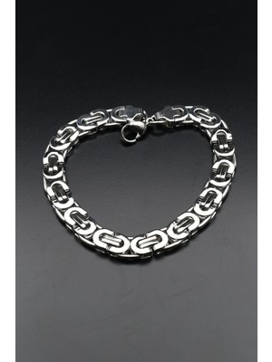 Prestige Paslanmaz Çelik Euro Kral Model Bileklik 8 mm 902468