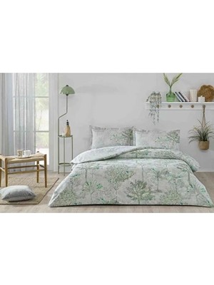 Özdilek Ranforce Çift Kişilik Nevresim Takımı Arenga Yeşil