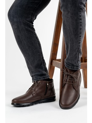 D&M Dani&Marca Erekek Bot Erkek Hakikideri Bot Erkek Ortapedik Bot Erkek Bağcıklkı Fermuarlı Bot