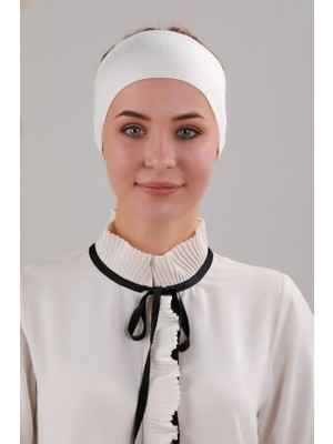 Abarta Kadın  Silikonlu Kaymaz Dikişsiz Bandana Bone Standart 1 Adet