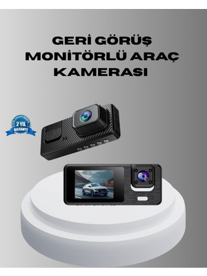 Novytech Park Modlu 3 Kameralı Araç Kayıt Cihazı 1080P Ön 2’’ Ekran