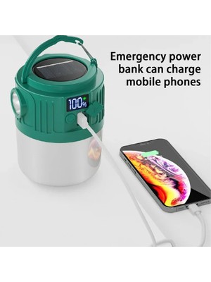 Go İthalat Solar LED Kamp Lambası (3791)