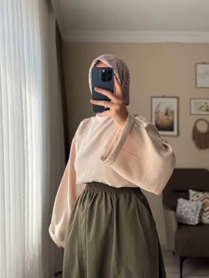 Trend Salaş Kol Keten Body