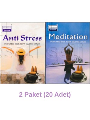 Darshan Geri Akışlı Şelale Tütsü 2'li Set (20 Adet Tütsü)