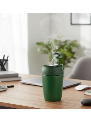 Titiz Termos Kahve Bardak Paslanmaz Çelik Sıcak Soğuk Içecek 350 ml