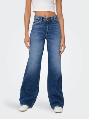 Only Onljuıcy Wide Leg Mavi Kadın Jean Pantolon 15360756