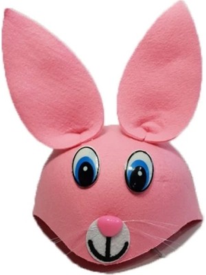 LTG Nova Çocuk Tavşan Şapkası Pembe Renk