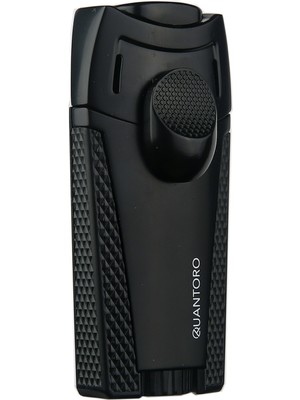 Quantoro MGM05-49 Çift Jet Alev Black Çakmak