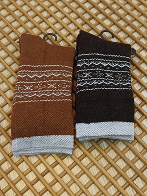 Rocks For Desenli Angora Bambu 2' Li Kadın Çorap