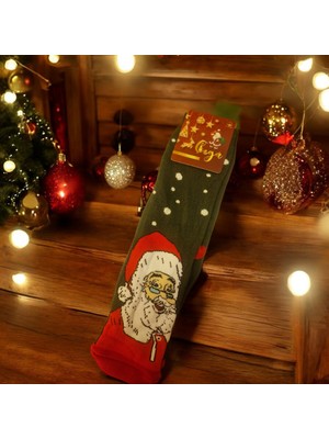 Lia Underwear Yılbaşı Temalı Çorap Tekli