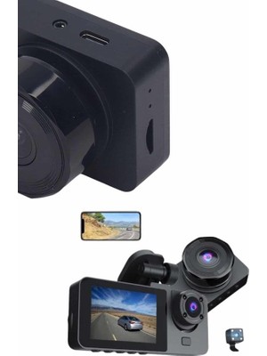 Novytech Dvr Araç Içi Hareket Algılayabilen 1080P Carplay Video Kaydedici