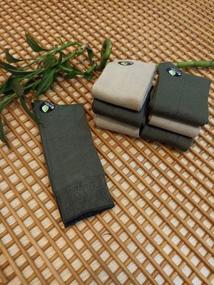 Rocks For Bambu Burun Dikişsiz Likralı 6'lı Mevsimlik Erkek Çorap