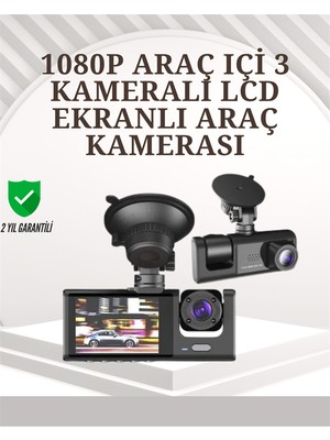 Novytech Ta-01 1080P Ön 720P Arka ve Iç Sistemli Dvr