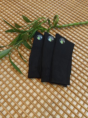 Rocks For Bambu Burun Dikişsiz Likralı 3'lü Mevsimlik Erkek Çorap