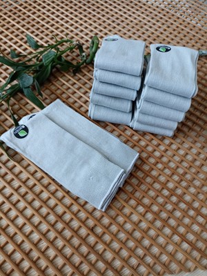 Rocks For Bambu Burun Dikişsiz Likralı 12'li Mevsimlik Erkek Çorap