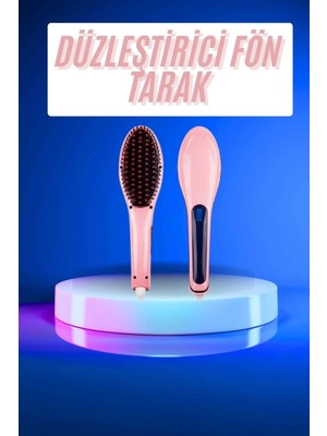 LTG Nova Saç Düzleştirici Tarak Göstergeli Seramik Kaplama Sıkı Dişli