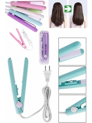 LTG Nova Seyahat Tipi Taşınabilir Saç Düzleştirici Saç Şekillendirici Isı Ayarlı