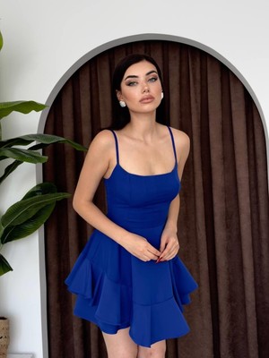 Cottonlab Common Ip Askılı Elbise