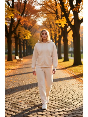 Benerly Kadın Kapüşonlu Düşük Kol Fermuarlı Sweatshirt Uzun Kollu Kalıp Fonksiyonel Dayanıklı Spor