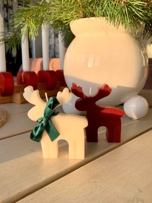 Mesdames Factory Yılbaşı Geyik Mum