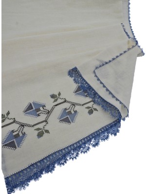 Yıldız Yolu Kadın Kooperatifi Namaz Başörtüsü / Şile Bezi / %100 Pamuk Dokuma Başörtü / Eşarp