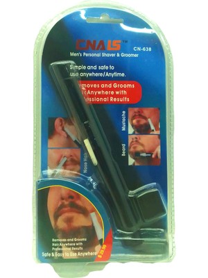 FRY Cnals CN-638 Siyah Burun Yanak Kıl Makinası (5358)