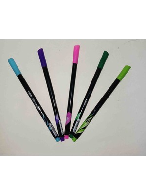 Bıc Intensity Fineliner Marker Kalem Seti, Ince Uçlu Kalemler (0,4 Mm), 5 Renk Çeşitli Renkler, Okul Için Işaretleyiciler
