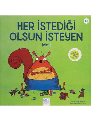 1001 Çiçek Kitaplar Her Istediği Olsun Isteyen Moli - Minik Adamlar Dizisi: 4+ + Babalar ve Oğullar + 5 Kitap Set