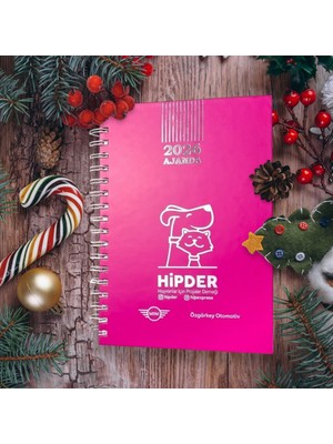 Hipder 2026 Spiralli Ajanda