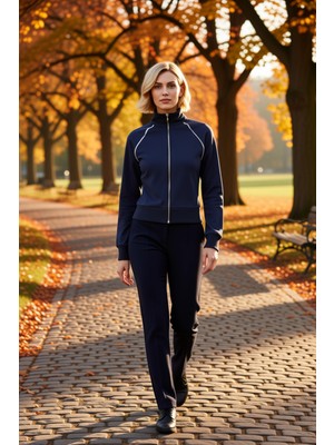 Benerly Kadın Dik Yaka Reglan Kol Fitted Fermuarlı Örme Sweatshirt Fonksiyonel Dayanıklı Kaliteli Şık