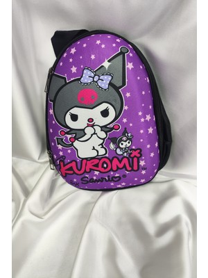Leaf Accessory Kuromı Çocuk Sırt Çantası Mor