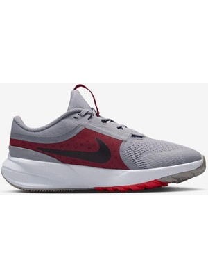 Nike Runner 5 HF7004-100 Gri & Bordo Kadın Günlük Spor Ayakkabı