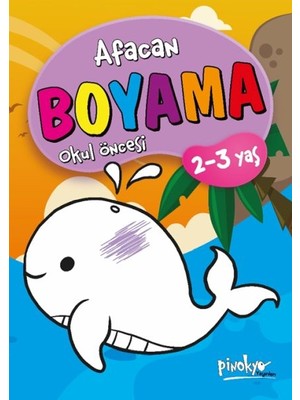 Novytech Afacan Boyama Okul Öncesi 2-3 Yaş