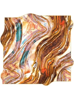 Aker Nostalji Tivil Ipek Eşarp 8549-961