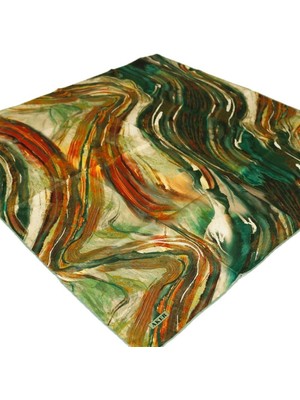 Aker Nostalji Tivil Ipek Eşarp 8549-952